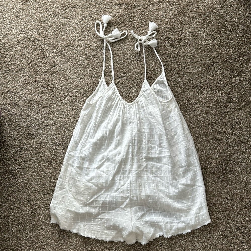 Aerie Gauze Cover Up Romper
